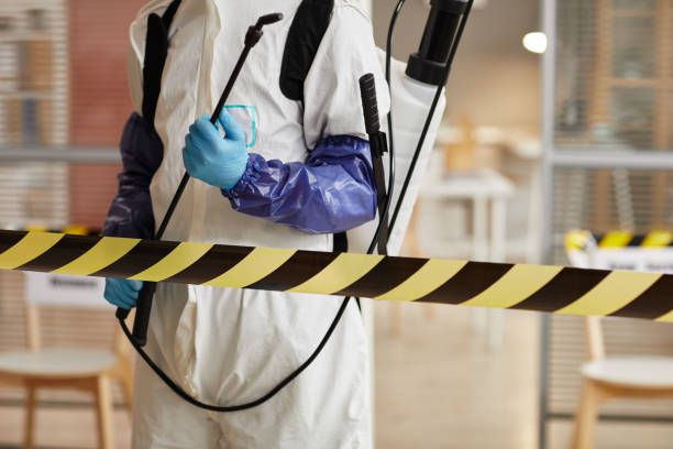 Professional Blood Cleanup technician working in Marshall, WI